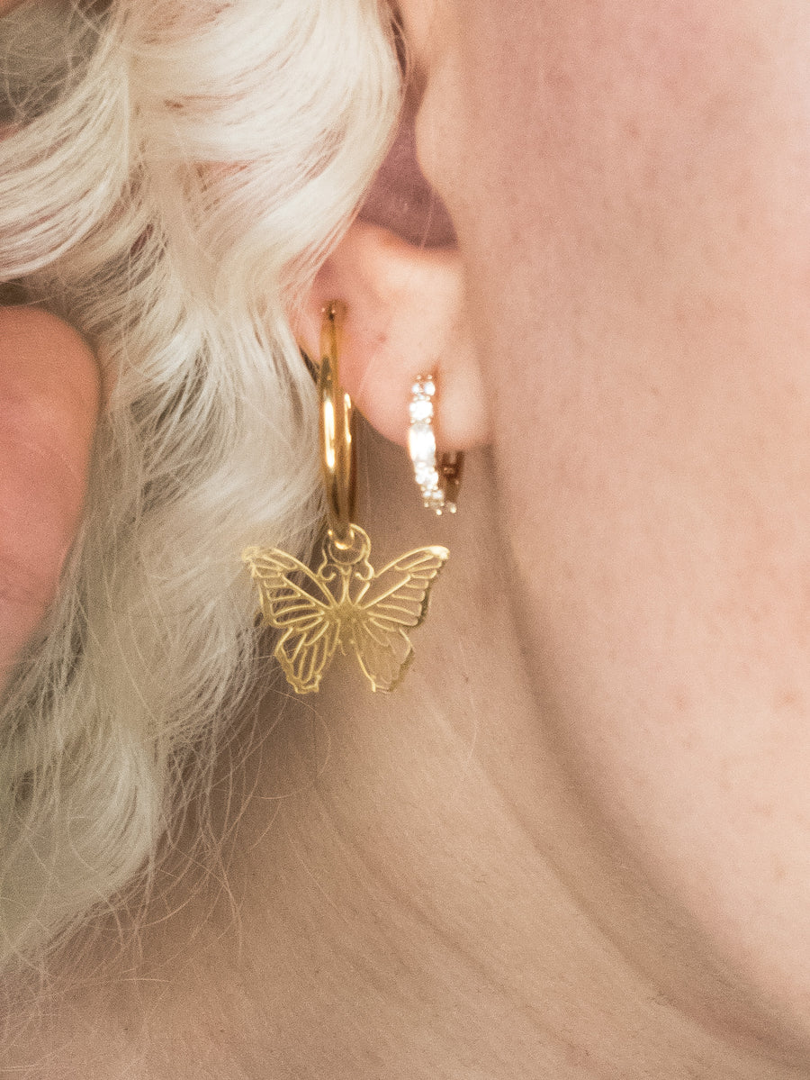 Butterfly dream earrings